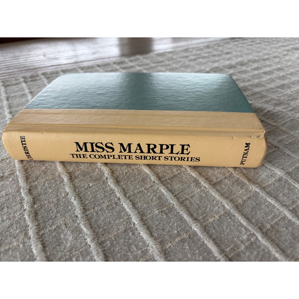 Agatha Christie Miss Marple The Complete Short Stories Hardcover 1985 Putnam